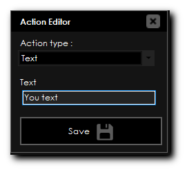 tgmacro action editor window text action