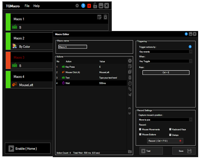 TGM Gaming Macro (TGMacro)